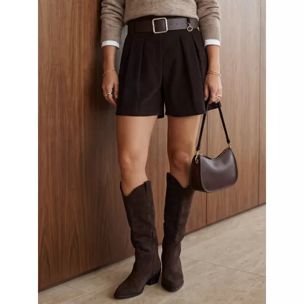  Pantaloni scurți de damă DSTREET SY0589 MARO 