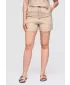 Pantaloni scurți de damă OMBRE OW-ST-E0020 BEJ