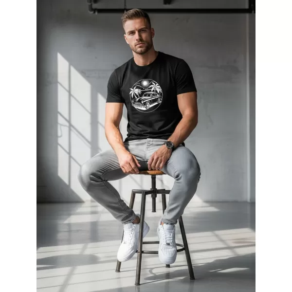  Tricou pentru bărbați DSTREET NX042R NEGRU 