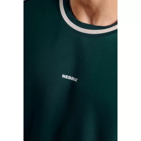  Tricou supradimensionat NEBBIA PRIMAL 869 VERDE ÎNCHIS 