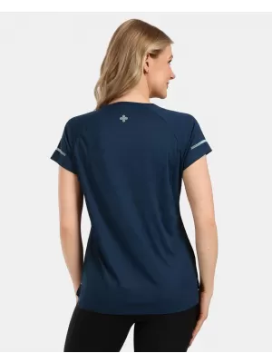 Tricou funcțional de damă KILPI MALI-W 1L0306KI ALBASTRU ÎNCHIS