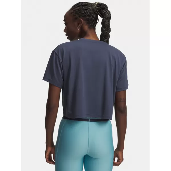  Tricou pentru femei UNDER ARMOUR TECH BRANDED CROP SS 6009987-044 GRI 