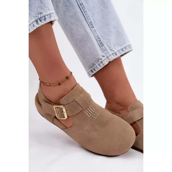  Sandale de dama BIG STAR SHOES TT274542 BEJ 