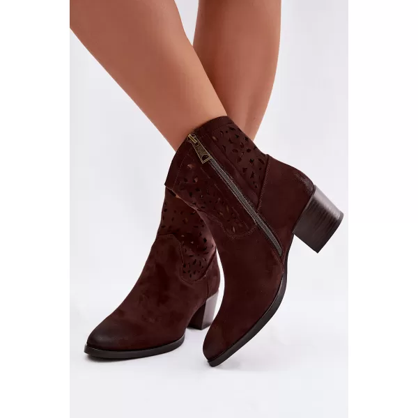  Pantofi de dama VINCEZA 58452 CIOCOLATĂ 