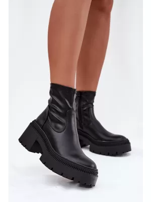 Botine de dama BOTO 9670A VIOLET