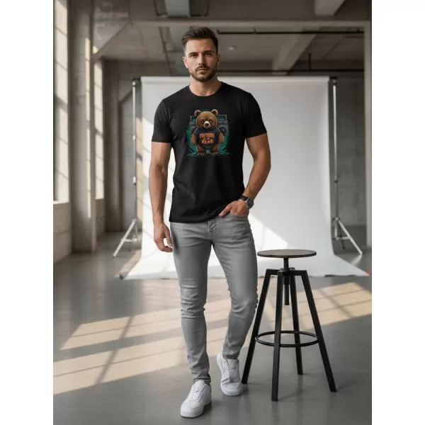  Tricou pentru bărbați DSTREET NX048R NEGRU 