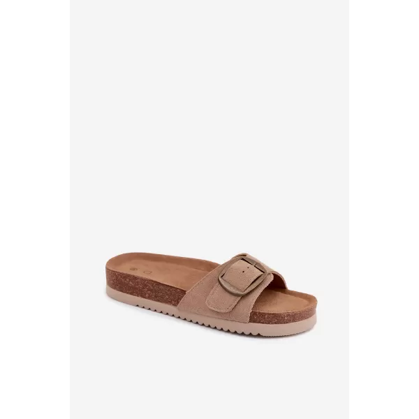  Papuci de damă BOTO 2833 KAKI 