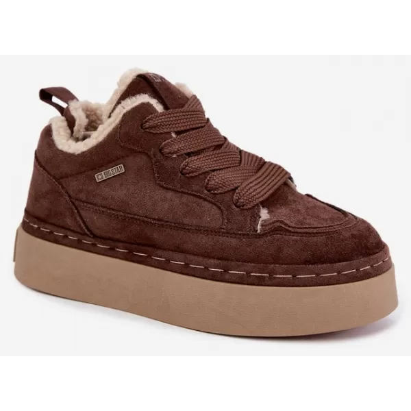  Pantofi de dama BIG STAR SHOES UU274188 UMBRE MARO/BEJ 