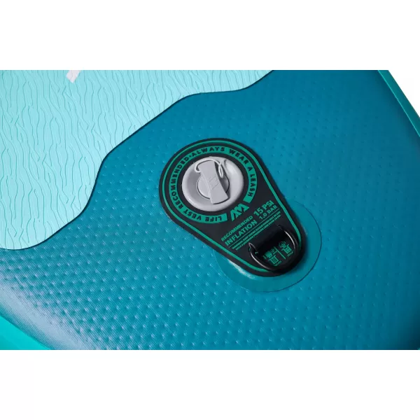  Placă cu vâsle AQUA MARINA Breeze 910 COPAC DE ARGINT 