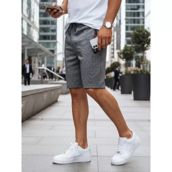  Pantaloni scurți pentru bărbați DSTREET SX2229 GRI ÎNCHIS 
