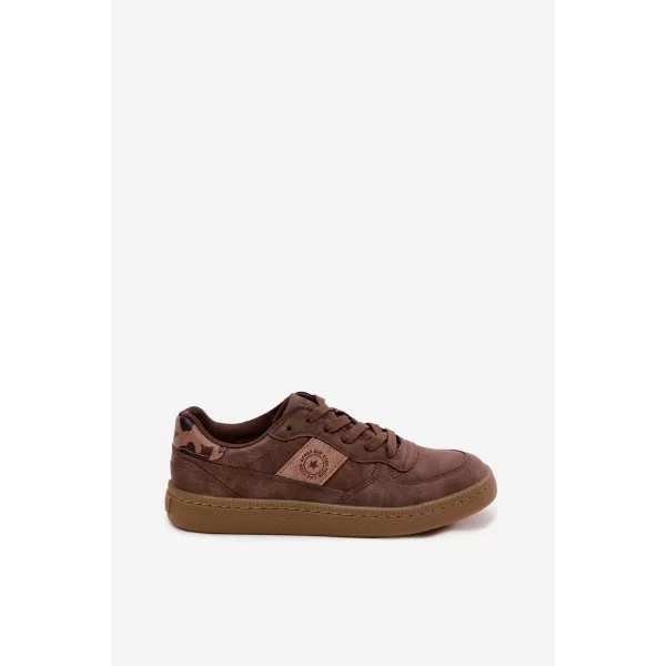  Adidași de damă BIG STAR SHOES UU274017 MARO/BEJ 