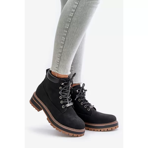  Botine de dama BIG STAR SHOES OO274A290 NEGRU 
