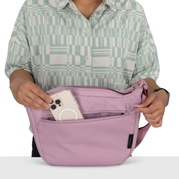  Geantă crossbody OSPREY DAYLITE CROSSBODY POUCH IRIS PINK 