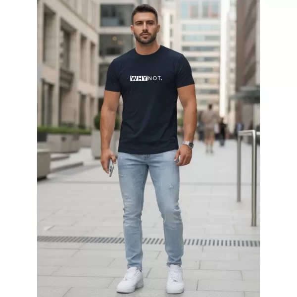  Tricou pentru bărbați DSTREET NX5122R-NY ALBASTRU ÎNCHIS 