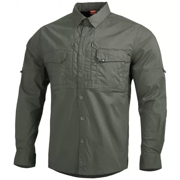  Cămașă pentru bărbați PENTAGON PLATO SHIRT K02019 VERDE CAMO 
