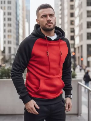 Hanorac pentru bărbați DSTREET BX5491 ROŞU
