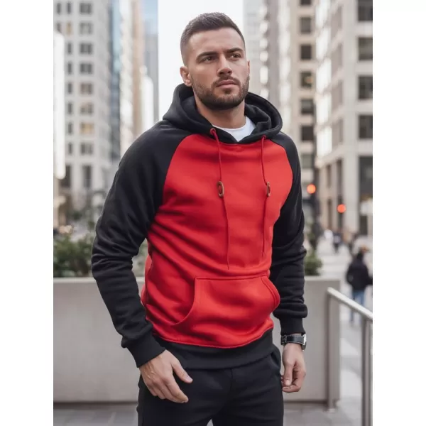  Hanorac pentru bărbați DSTREET BX5491 ROŞU 