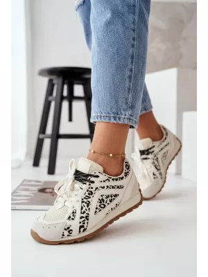 Adidași de damă BIG STAR SHOES TT274548 ALB