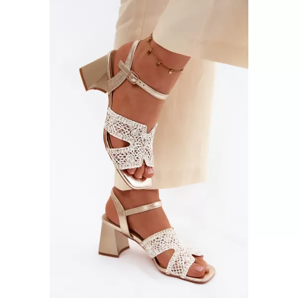  Sandale de dama VINCEZA 20282 AUR 