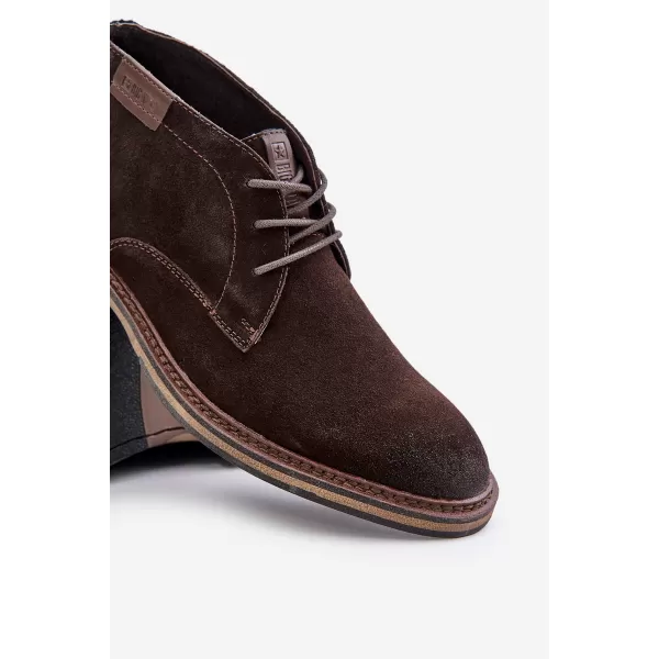 Pantofi pentru bărbați BIG STAR SHOES OO174145 MARO/BEJ 