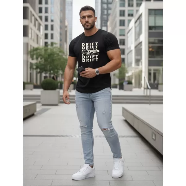  Tricou pentru bărbați DSTREET NX5081R NEGRU 