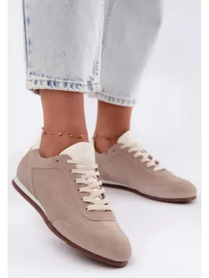 Adidași de damă ZAZOO N1414/528/1098 BEIGE