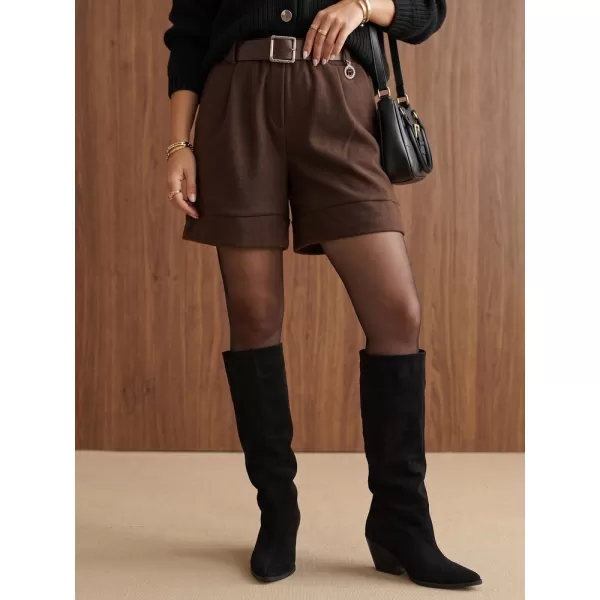  Pantaloni scurți de damă DSTREET SY0625 MARO 
