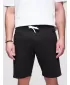 Pantaloni scurți pentru bărbați OMBRE OM-SRBS-0205 NEGRU