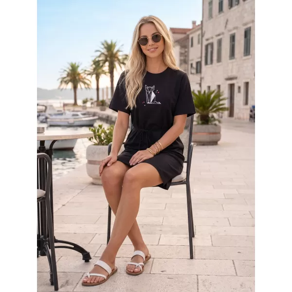  Rochie ALTISPORT ALW091816 ROZ NEGRU 