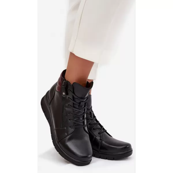  Botine de dama VINCEZA 39963 NEGRU 