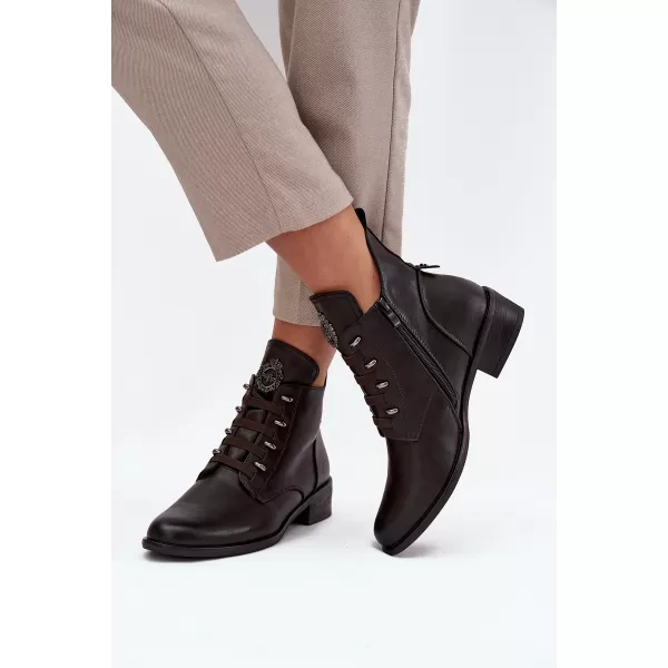  Pantofi de dama BOTO ASA198-21 CIOCOLATĂ 