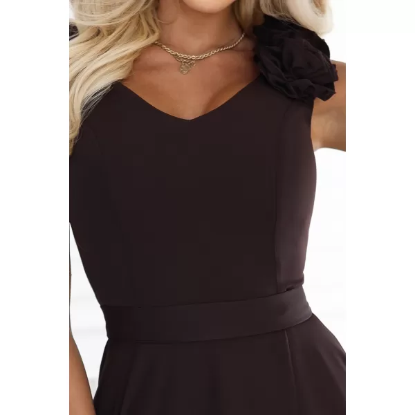  Rochie NUMOCO 643-10 MARO CIOCOLATA 
