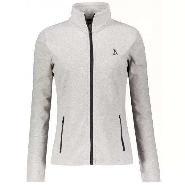  Hanorac de damă din fleece ALTISPORT ALW002852 EVIDENȚIERI ARGINTII 