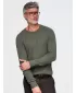 Pulover pentru bărbați OMBRE OM-SWSW-0119 MĂSLINE