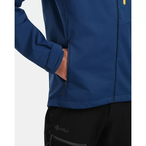  Jachetă softshell pentru bărbați KILPI BELTRA-M 1M0111KI ALBASTRU ÎNCHIS 