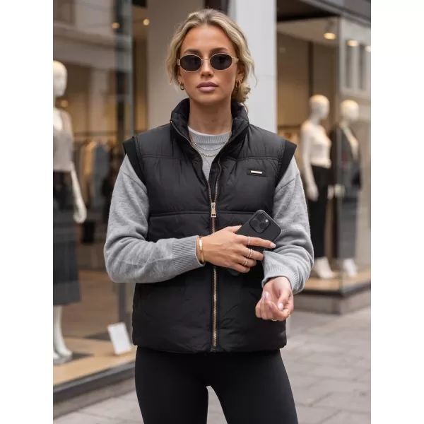  Vesta de dama DSTREET TY5967 NEGRU 