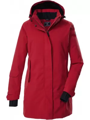Parka de damă KILLTEC KOW 20 ROŞU