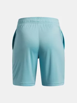 Pantaloni scurți pentru băieți UNDER ARMOUR TECH LOGO SHORTS 1383333-425 ALBASTRU