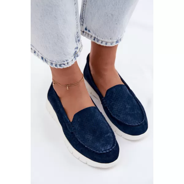  Mocasini de dama VINCEZA 95360 ALBASTRU 