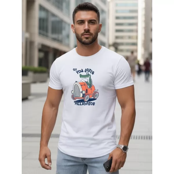  Tricou pentru bărbați DSTREET NX5083R-WH ALB 