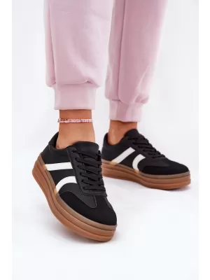 Adidași de damă BOTO 25SP26-9087 NEGRU