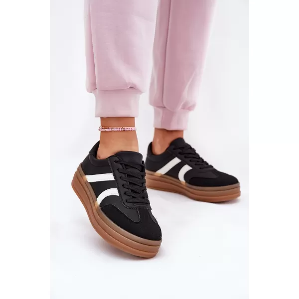  Adidași de damă BOTO 25SP26-9087 NEGRU 