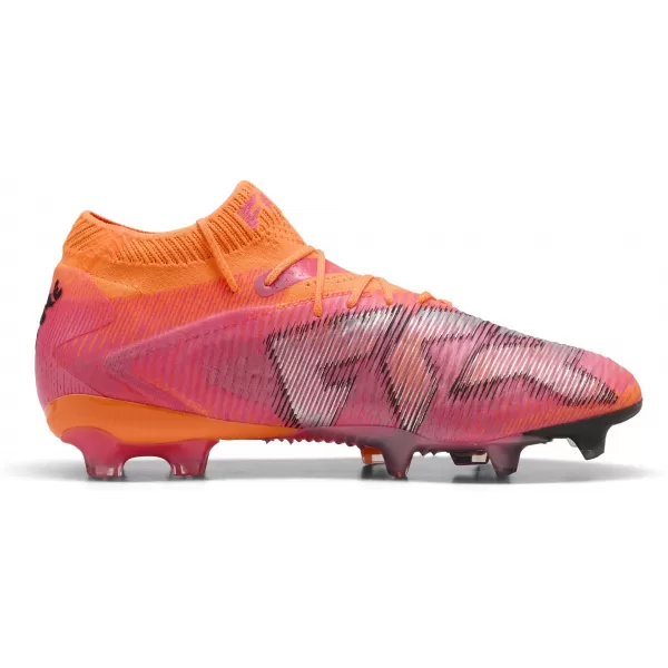  Cizme de fotbal PUMA FUTURE 8 ULTIMATE FG 108581-03 HEAT FIRE/ CĂLDURĂ FOC/PUMA NEGRU/RAVISH 