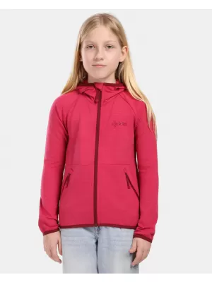 Hanorac fleece pentru fetiță KILPI MEMPHIS-JG 1J0202KI ROZ