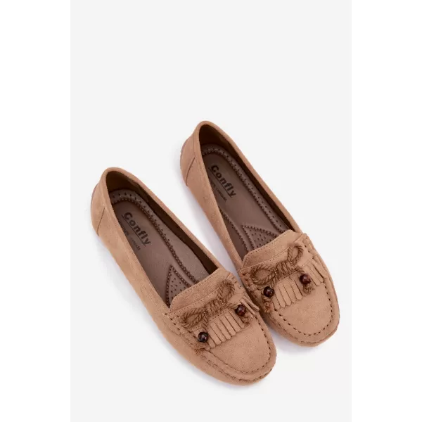  Mocasini de dama BOTO W2515 TAUPE 