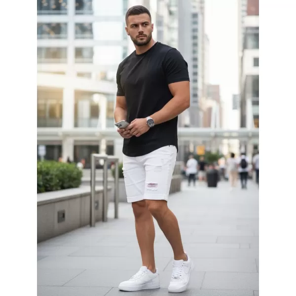  Tricou pentru bărbați DSTREET RX5670 NEGRU 