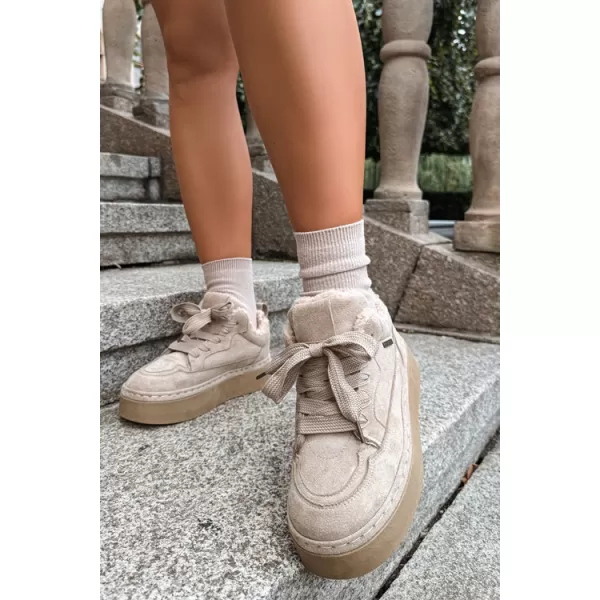  Oameni de zăpadă pentru femei BIG STAR SHOES UU274187 BEJ 