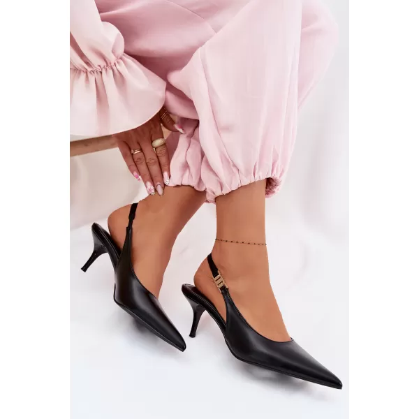  Sandale de dama BOTO TH-17 NEGRU 