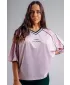 Tricou supradimensionat 97 NEBBIA PRIMAL 862 LEOPARD ROZ