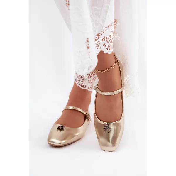 Balerini de dama BOTO 6672 AUR 